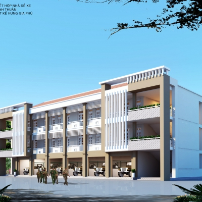 NHÀ Ở CÁN BỘ - BỘ CHQS TỈNH BÌNH THUẬN